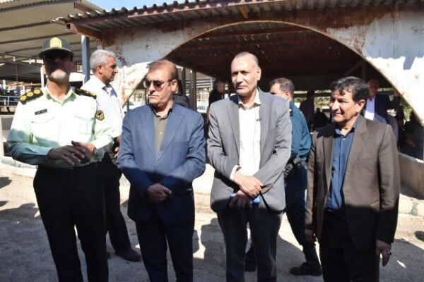 مراسم وداع با پیکر شهید «غلامرضا جمشیدی» در خرم‌آباد