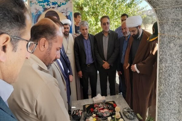 دیدار با خانواده شهید «سید مجید نجفی» در چگنی