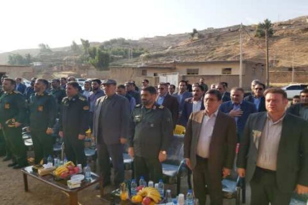 آیین کلنگ زنی احداث مدرسه یک کلاسه «شهدا» روستای باغ جایدر برگزار شد