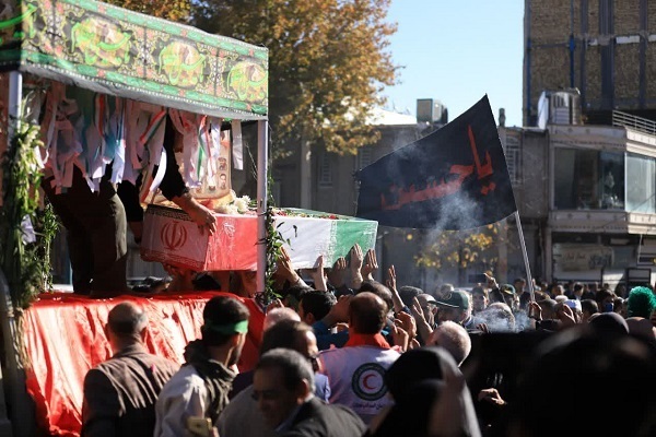 تشییع پیکر دو شهید گمنام در الشتر و نورآباد