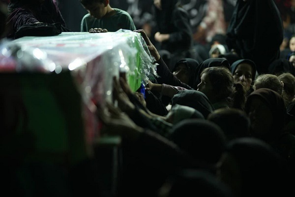 تشییع پیکر دو شهید گمنام در الشتر و نورآباد