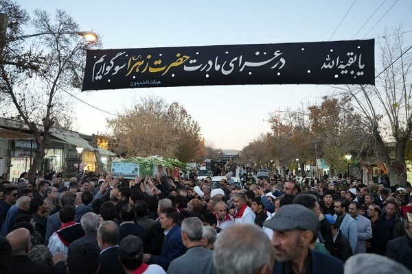 تشییع پیکر دو شهید گمنام در الشتر و نورآباد