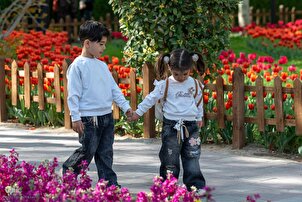 Iran : festival des Tulipes à Karaj