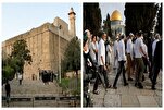 25 incursions à Al-Aqsa et 89 interdictions de l’appel à prières dans la Mosquée Al-Ibrahimi