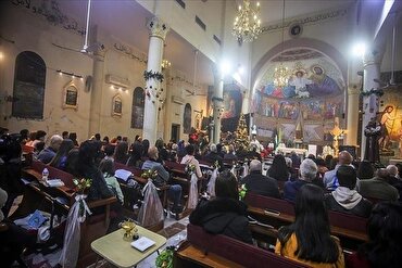 दो साल की लड़ाई के बाद गाजा में पहला क्रिसमस सेलिब्रेशन