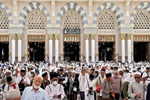 Suasana Masjid Nabawi (saw) pada Hari-hari Haji