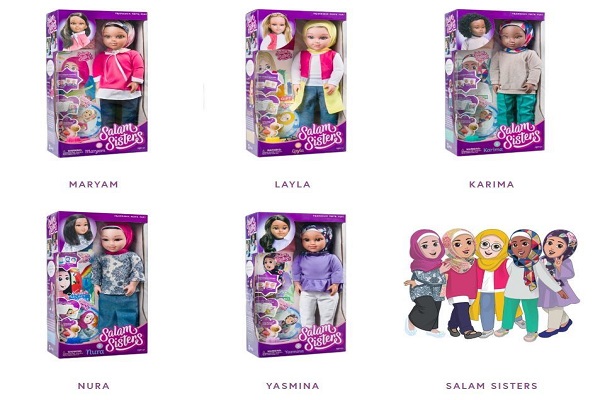 Diversità culturale: azienda australiana produce bambole con hijab per bambine musulmane