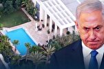 Netanyahu'nun evine işaret fişeği atıldı