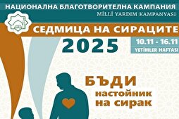 Bulgaristan’da Yetim Haftası Kampanyası başlatıldı