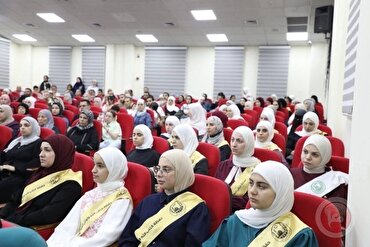 Filistin Kur’an yarışmasında dereceye girenler El Halil’de onurlandırıldı
