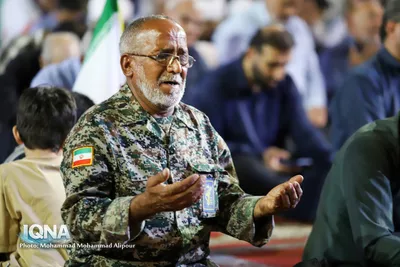 مراسم بزرگداشت چهلمین روز خاکسپاری مقام معظم رهبری در اهواز عکاس محمد محمدعلی پور