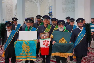 آیین«میثاق امت با امام» در حرم شاهچراغ(ع)
