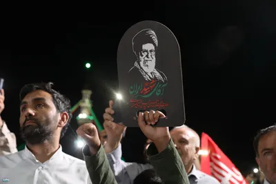 جشن امامت امام زمان در مسجد جمکران