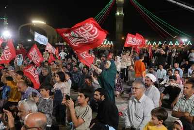 جشن امامت امام زمان در مسجد جمکران