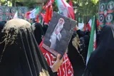 عکس | حضور گسترده دانشگاهیان لرستان در مراسم سوگ و بیعت در خرم‌آباد