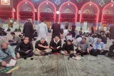 برگزاری محفل معنوی جامعه قرآنی عصر لرستان در صحن کربلا