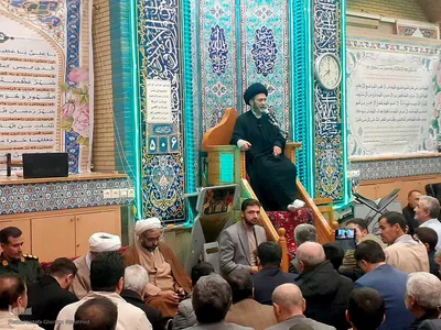 مراسم استقبال از ماه مبارک رمضان در شهرستان اهر